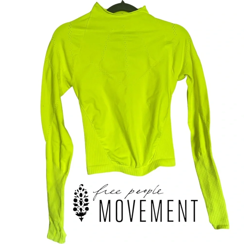 Free People Movement Good Karma High-Neck Layer M/L - Picture 2 of 7